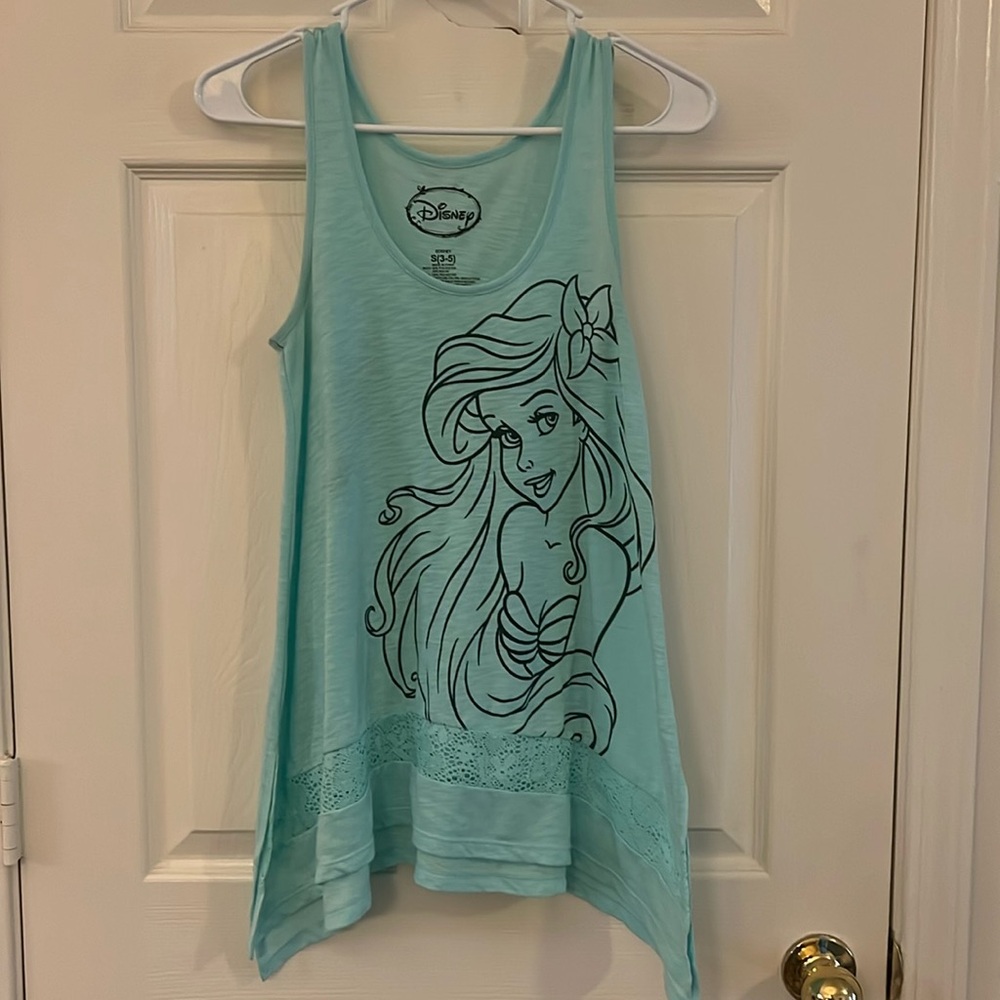 Disney Little Mermaid Tank Top. Ariel